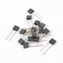 15pcs 0 22uF DIP Polypropylene Film Safety Capacitors Gray
