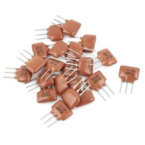 20 Pcs Radial Lead 3PINS Ceramic Filter Crystal Resonator L4 5B 4 5MHz Frequency