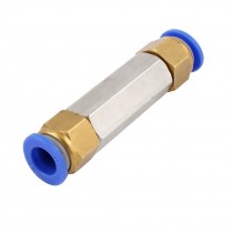 Air Straight Single Way Vacuum Pump Check Valve 10mm Hole Diameter