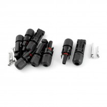 4pair Male Female Set Cable Connectors DC 1000V 25A for Solar Cells Panel