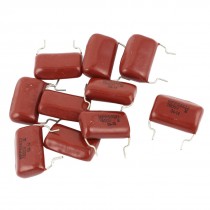 10 Pcs 2 Terminals Lead MPPS Polyester Film Capacitors 5 6uF 1600V