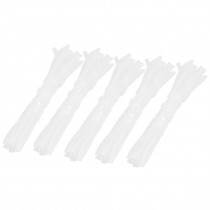 5 Pcs 3.5mm Diameter Clear Polyolefin Heat Shrinking Tube 4M 13.1Ft