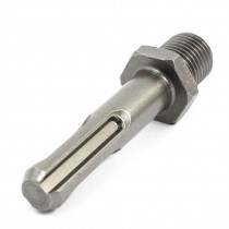 Metal 13mm 184pt Male Threaded Drill Drilling Chuck Adapter Gray