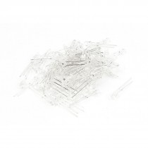 80 Pcs 3mm Straight 2pin Green LED Light Emitting Diodes Lamp Replacement 2 5 3V