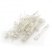 40 Pcs 2pins 2x3x4mm Super Bright Green LED Lamp Light Emitting Diodes DC 2 5 3V