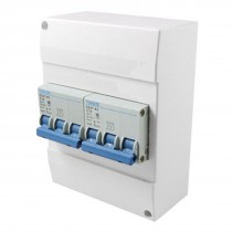 DZ47-63 C10 Twin 3P 10A AC 400V Miniature Circuit Breaker MCB