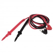 2pcs Black Red Digital Multimeter Probe Test Extension Lead Wire 1000V Capacity