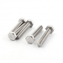 5 Pcs 10mm x 50mm Hexagonal Cap A2 70 Stainless Steel Screw Bolt Replacement