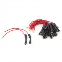 25 Pcs 5x20mm AGC Glass Blow Tube Fuse Holder Case Inline Screw Type