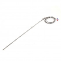 K Type 41 5cm Probe Spring Loaded Thermocouple Temperature Sensor 0 400 Celsius