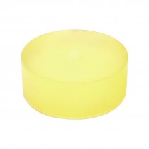 79mm x 30mm Shock Absorber Polyurethane PU Pad Sheet Clear Yellow
