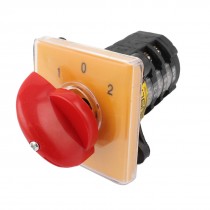 SZW25 64D 12 Screw Terminals Universal Rotary Cam Changeover Switch 380V 25A