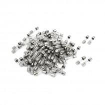 100 Pcs 250V 15A Quick Acting Clear Glass Tube Fuses Fast Blow 5mm x 20mm