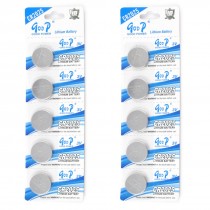 10x New CR2025 2025 3V Cell Coin Button Battery Li ion Batteries for Calculator