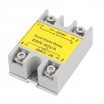 SSR40VA AC 24 380V 40VA Resistance Type Metal Base Adjustable Solid State Relay