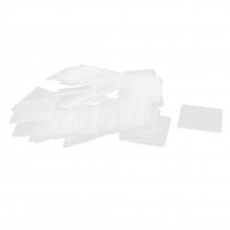 50pcs Plastic Electronic Components Storage Display Box Spacer 4cm x 3cm