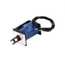 DC 12V 1A 100g 2mm Pull Type Open Frame Solenoid Electromagnet Magnet Holding