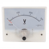 Class 2.5 AC 0-300V Analog Voltage Voltmeter Gauge Panel Volt Meter 69L9