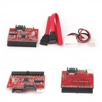 IDE 40 Terminals Female to SATA 2PORT HDD Data Adpter Converter Adapter