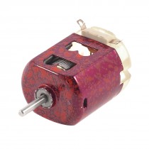 DC 3V 2 1000RPM Burgundy Metal Shell 130 Drive Motor for RC Four Wheel Car