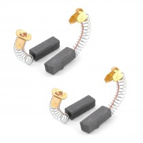 2 Pairs DC Electric Motor Carbon Brushes for Electrical Machines