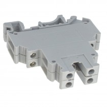 660V 4MM2 Side Entry Type Screw Double Level Terminal Block UKK3