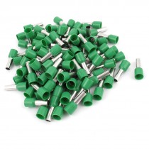 100 Pcs Insulated Ferrule Cord End Terminal Wire Connector Green E10 12 8AWG