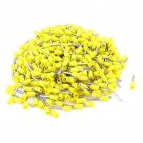 400 Pcs Crimp Cord End Terminal Pre Insulated Ferrule Yellow E7508 20AWG 0 75MM2