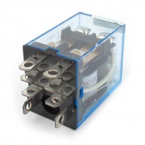 6 2 Pins 2NO 2NC LY2N J Power Relay DC 12V Coil Voltage w Green LED Lamp