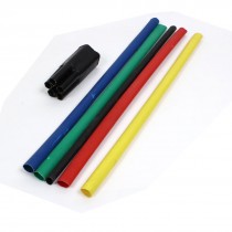 5 Pcs 1KV 25 50MM2 Cable Heat Shrink Tubing Wire Wrap w 5 Way Breakout Boot