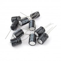 10 Pcs 100V 47uF 105C Radial Lead Electrolytic Capacitor 10mm x 13mm
