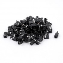 100 Pcs 2.5mm Female Audio Connector DIP 3 Pin Stereo Headphone Jack PJ208