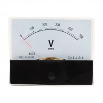 Class 1.5 DC 0-500V Analog Voltage Voltmeter Gauge Panel Volt Meter 44C2