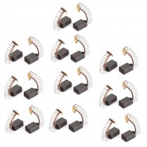 20 Pcs Gray Power Tool Replacement Motor Carbon Brushes 11mm x 8mm x 5mm