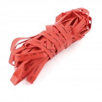 Red Ratio 2 1 125C Polyolefin 8mm Dia Heat Shrink Shrinkable Tube 8M