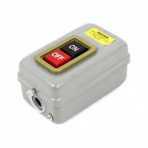 BS230B Metal Case 3 Phases 500V 7 5KW Self Lock on Off Power Pushbutton Switch
