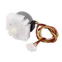 DC 6 24V Plastic Shaft 35mm Dia Stepper Stepping Motor for Toy Car Robot Model