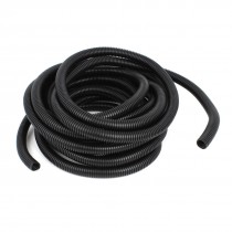 15mmx18mm PVC Flexible Insulated Flame Retardant Corrugated Tubing Hose 9 Meter