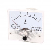 85L1 AC 0 10A Gauge Fine Tuning Dial Panel Current Meter Analog Analogue Ammeter