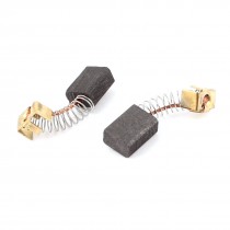 2pcs Generic Electric Motor Power Tool Carbon Brushes 10mm x 8mm x 5mm