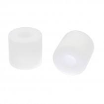 2pcs 23mm x 21 5mm x 9 5mm White PP Floating Switch Ball for Water Level Sensor