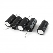5 Pcs 35V 470uF 105C Radial Lead Electrolytic Capacitor 18mm x 32mm