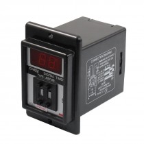 Black AC/DC 24V Power on Delay Timer Time Relay 0.1-9.9 Second 8 Pins ASY-2D