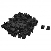 100 x PCB Mount Plastic 3 Position Transistor Housing Washer Cover