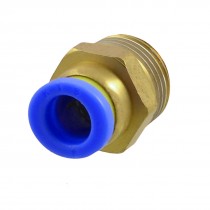 3 8" Male Thread 8mm Connector Dia One Touch Tube Push in Quick Fittings