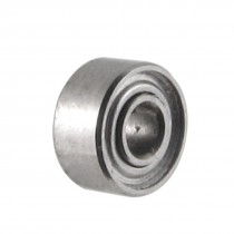 Silver Tone Metal Sealed Deep Groove Radial Ball Bearing 1.5mm x 4mm x 2mm