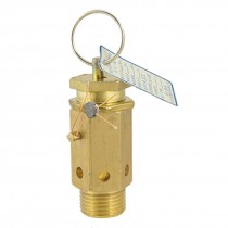 4/5" Dia Thread -5-120C 15MPa Metal Pressure Relief Valve for Air Compressor