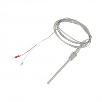 -100-1250C 13mm Thread 5mm Probe K Type Thermocouple Temperature Sensor