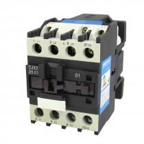 660V 40A 3 Phase 3P NO AC Contactor DIN Rail Mount 110V Coil CJX2-2501