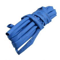 4.5mm Diameter Ratio 2:1 Heat Shrinking Shrinkable Tube Blue 2M Long